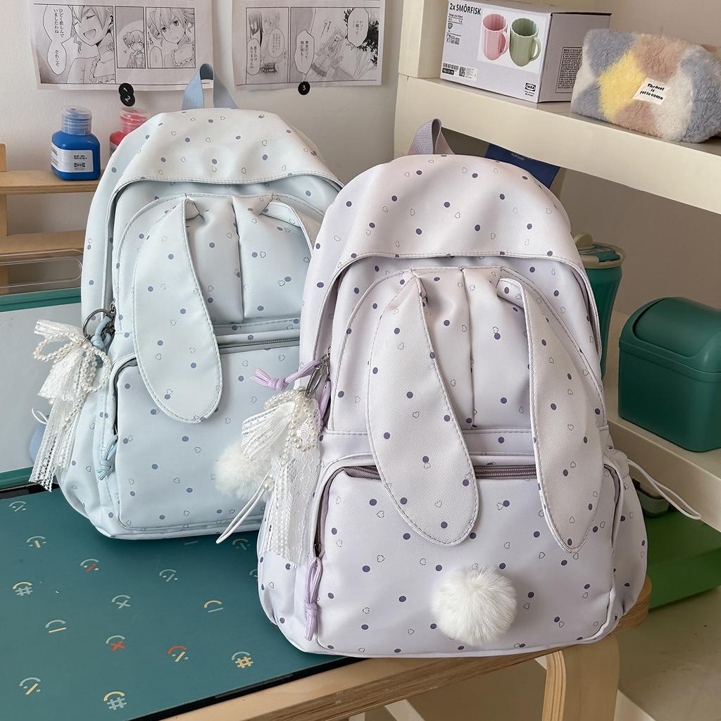 Schoolbag Cartoon Ins Cute Star Backpack Bag Female Niche Design Large Capacity Student Schoolbag Fashion Versatile Backpack