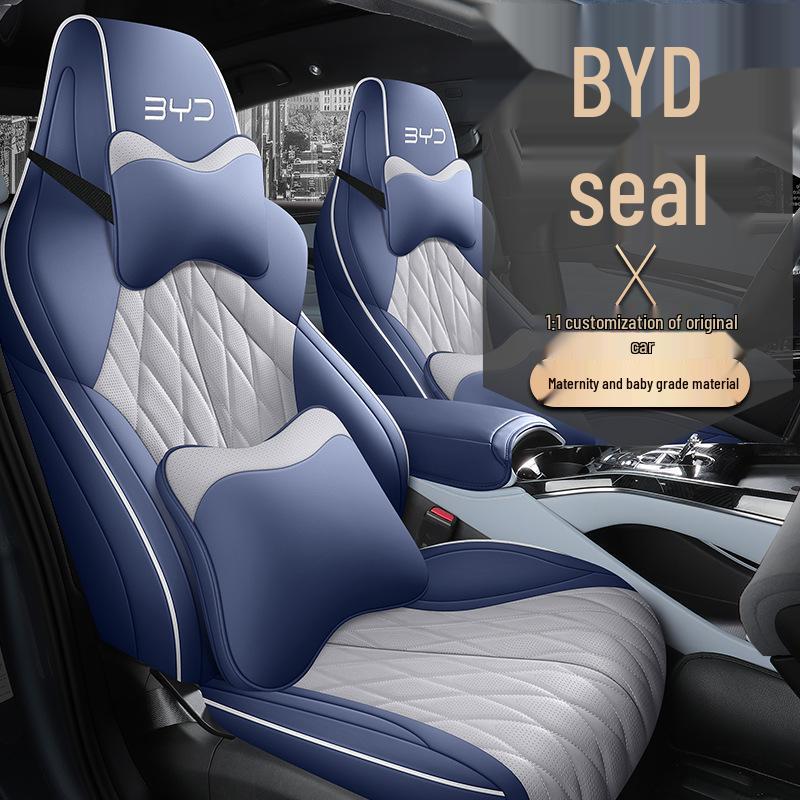 BYD Seal All-Season Leather Seat Cover - Full Surround Protection