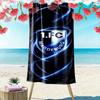 1. FC Magdeburg Print Beach Towel, Large Soft Quick Dry Towel for Beach Camping Swimming