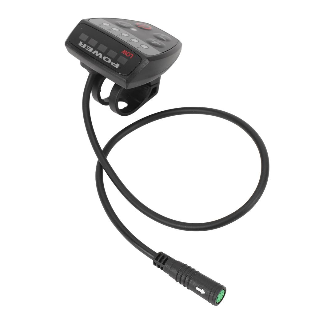 Electric Bike LED Display Speed Controller Smart Lightweight 24v 36v 48v Water Resistant 5pin Speed Controller LED