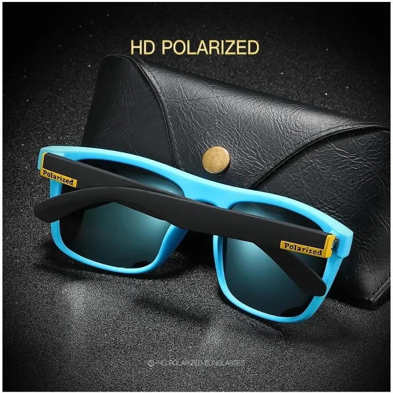 Fashion Classic Polarized Brand Design Sunglasses Men Women Driving Fishing Square Frame Sun Glasses Male Goggle UV400 Eyewear
