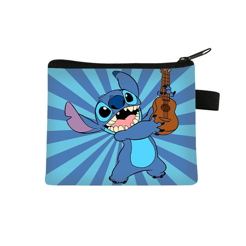 Stitch Coin Purse Children's Cute Large Capacity Key Card Holder