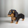 Mini Dachshund Dog Building Blocks Toy for Adults and Kids: Detailed and Lifelike Design,  Fun and Educational Construction Set