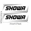 2PCS Motorcycle Stickers Motocross Front Forks Kyb Showa Wp for Shock Absorbers Cool Logo Vinyl Suspension Durable Vinyl Decals