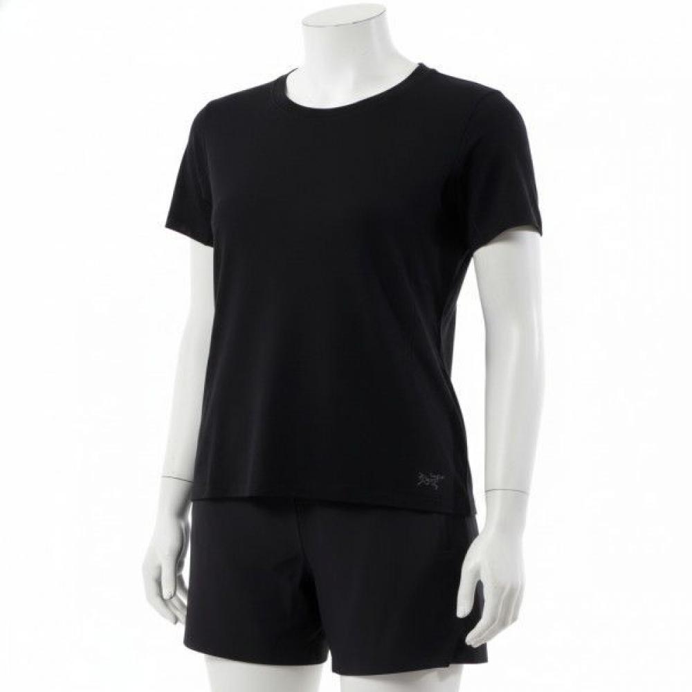 Arc Teryx 25 Lana Merino Wool Crew Ss Women 796987 Black/S (around 90)