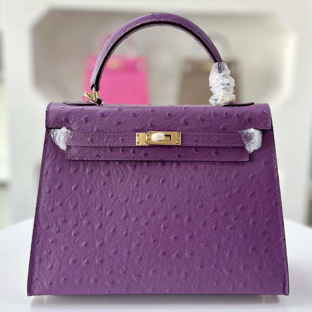 Tasche Damen 2026 Koreanische Ausgabe Südafrikanisches Straußenmuster Tasche Damen Leder Handtasche Leichter Luxus Eine Schulter Crossbody Handtasche