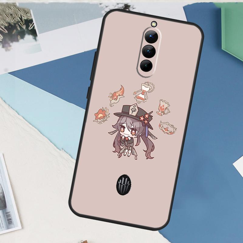 Genshin Impact Hu Tao For Nubia Red Magic 10 9 8 Pro Plus 6 7 6S 7S Pro 5G 6R RedMagic 8S 9S Pro Plus Phone Case