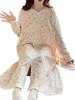 Maternity & Nursing Pajamas with Built-in Bra, Long Sleeve, Lightweight Cotton, for Labor, Postpartum & Beyond, Ideal for Spring & Autumn.