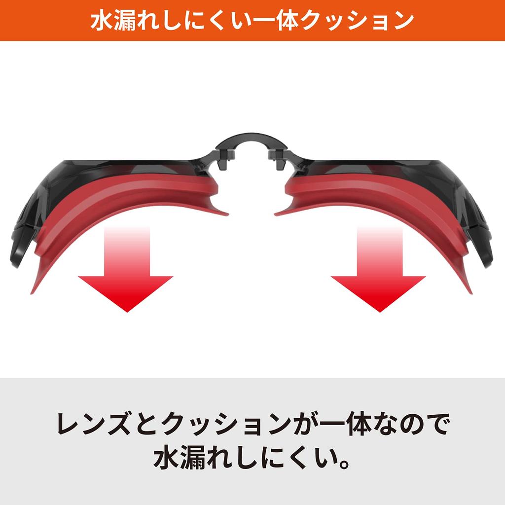 SWANS SMBK Smoke Swimming Made In UV Protection SW-45NAB Goggles, Japan, Fitness, Gym, Adult, Antibacterial,