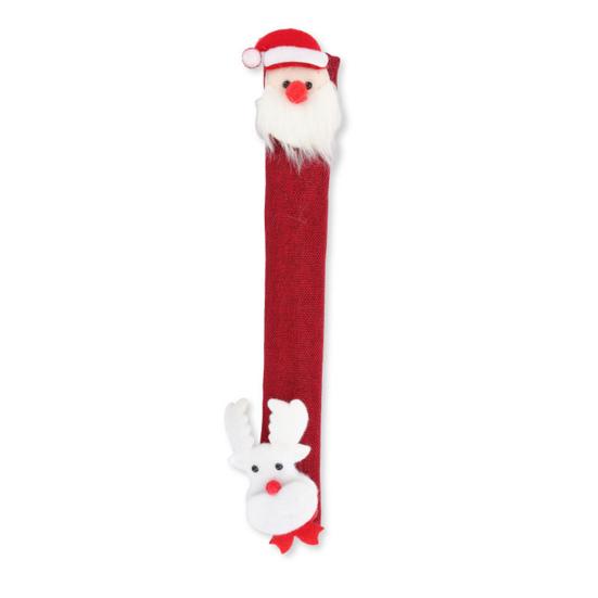 2Pcs Christmas Refrigerator Door Handle Cover Durable Washable Reusable Handle Cover for Festive Decoration