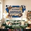 Party Backdrop Birthday Photo Booth Background Front Door Decor