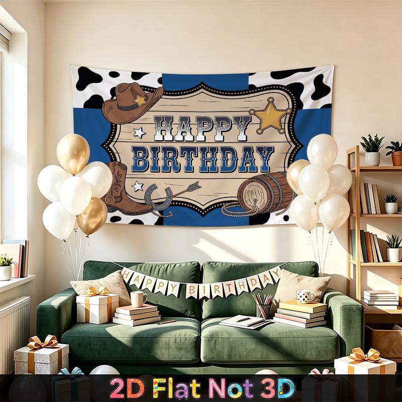 Party Backdrop Birthday Photo Booth Background Front Door Decor
