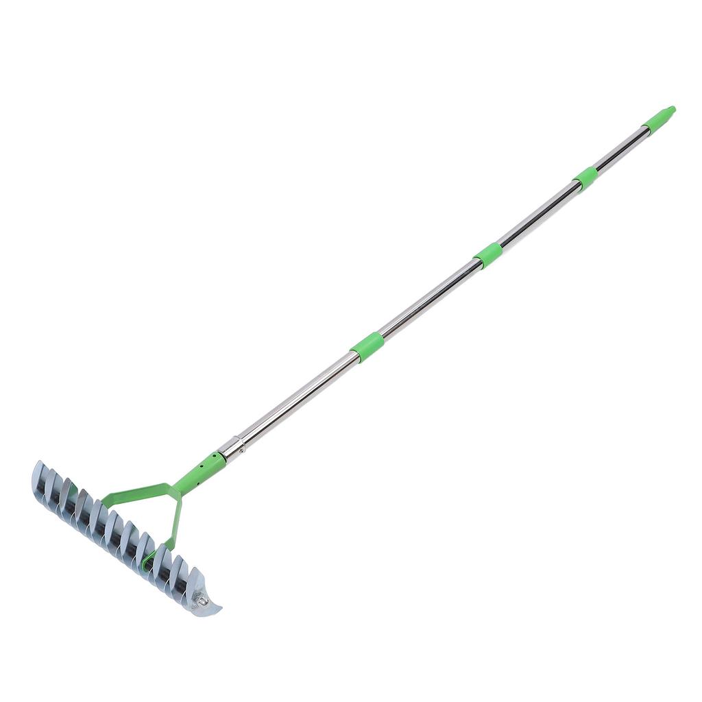 Çim Tırmığı Çim Hasırı Dethatcher Paslanmaz Çelik Metal Çim Bakım Bahçe Bahçe Toprak Aleti