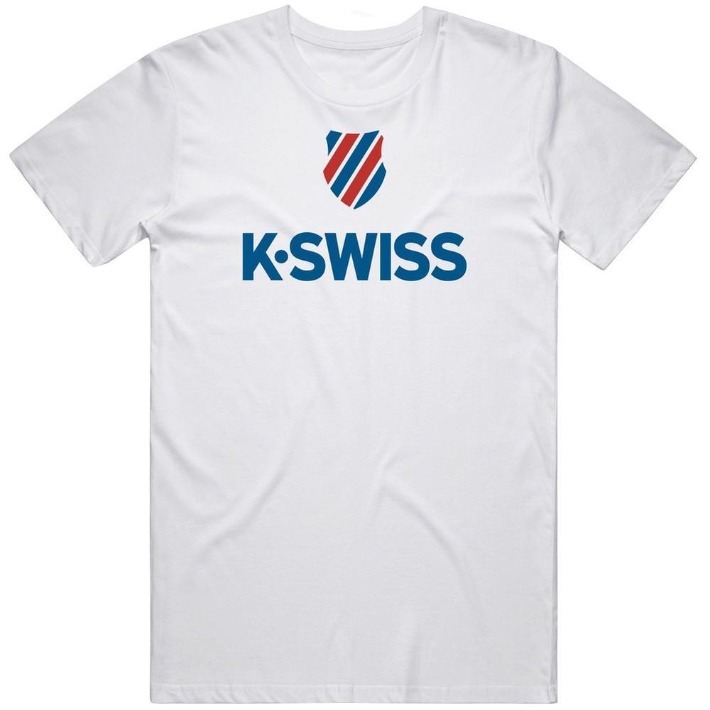 K-swiss Модная Унисекс Мягкая Хлопковая футболка S