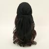 Modegarn Quadratischer Schal Blumenstickerei Spitze Stirnband Sommer Atmungsaktiges Bandana Für Frauen Eleganter Turban Haarwickel 80*80cm