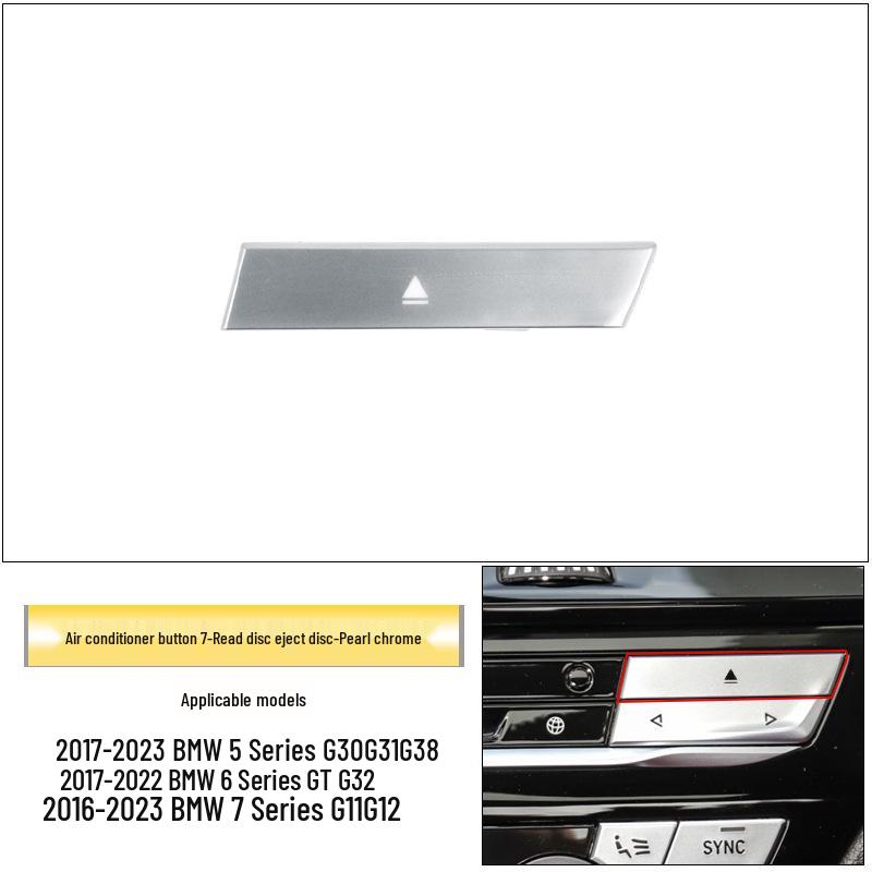 BMW 5 & 7 Series G30/G12 Air Conditioning & Fan Speed Adjustment Buttons for Center Console