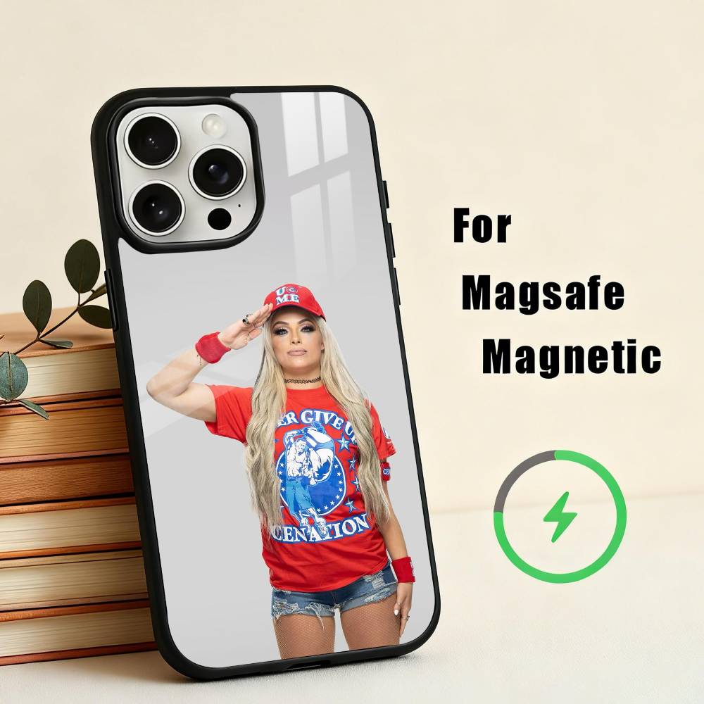 L-Liv M-Morgan-N Phone Case For iPhone17,16,15,14,13,12,11 Plus,For Magnetic Wireless Charge Cover