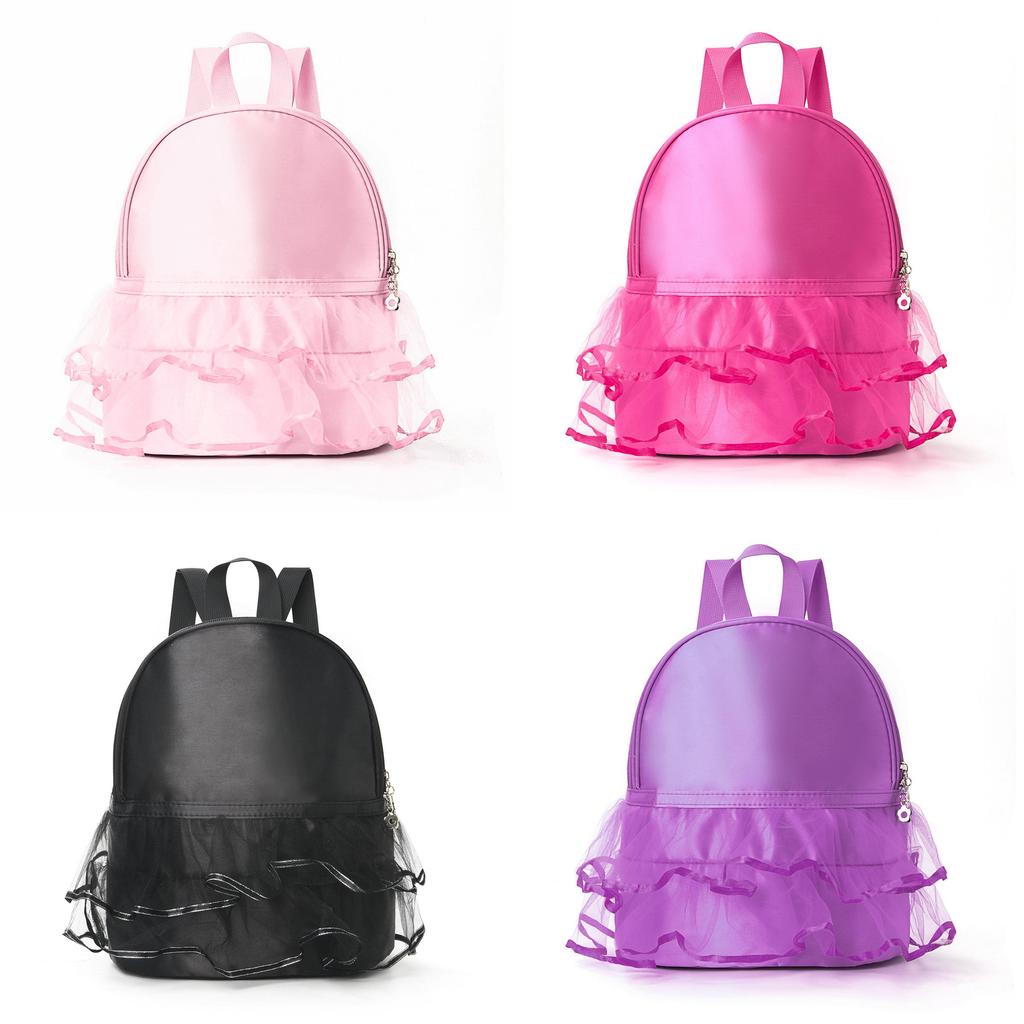 Childrens Polyester Dance Backpack With Breathable Fabric For Girls School Use