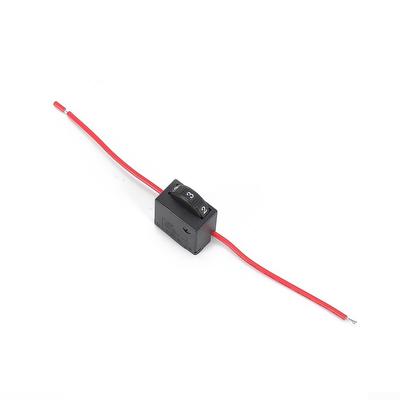 Interrupteur de Meuleuse d'Angle Contrôle de Vitesse 1 Pièce 12A Noir