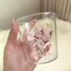 Christmas Tree Glass Wishing 3D Cartoon Animal Shape Cup Borosilicate Glass Single Layer Cup Living Room Guests Juice Cold Drink