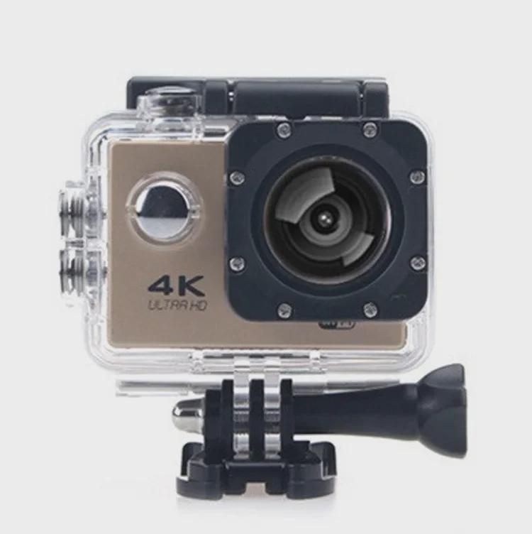 Cameră de Acțiune 4K WiFi Rezistentă la Apă - Cameră Video HD pentru Scufundări și Sport