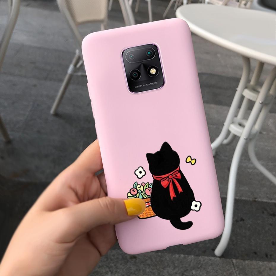 For Xiaomi Redmi 10X 5G 4G Case Cover Redmi 10X Pro Phone Cases Silicone Cute TPU Bumper For Xiaomi Redmi10X 10 X Pro Fundas