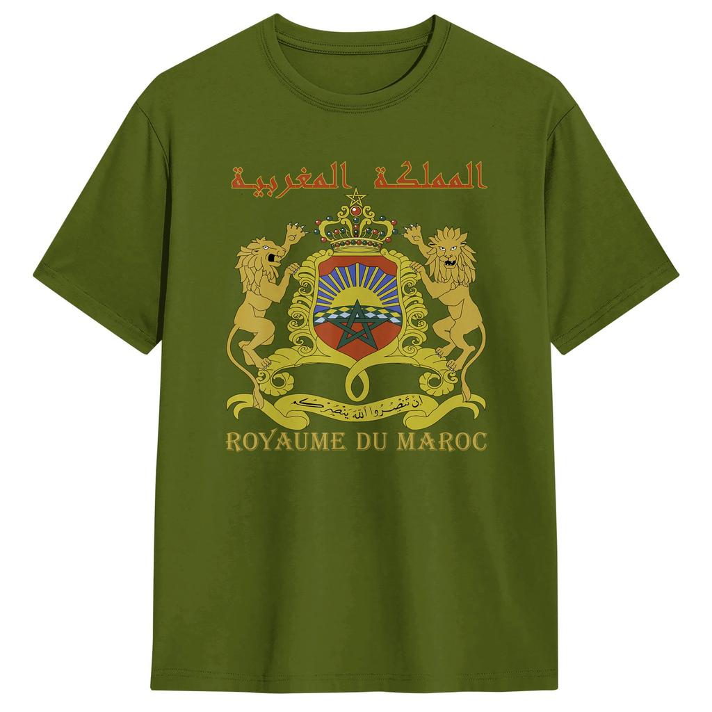 Amazing Kingdom Of Morocco Tshirts Unisex Round Collar 100 Cotton T Shirts Short Sleeve Tees Plus Size Tops