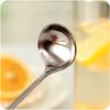 1 PC 18CM / 24cm / 30cm Long Handled Stainless Steel Coffee Spoon Ice Cream Dessert Tea Spoon for Picnic Kitchen Accessories