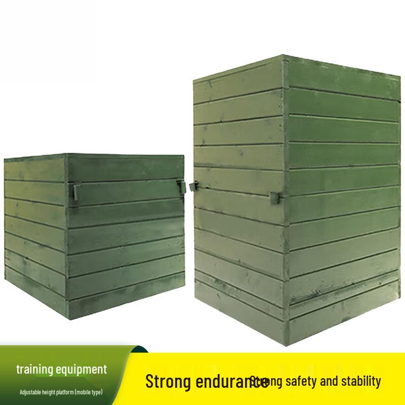 400M Obstacle Course Mobile High-Low Platform