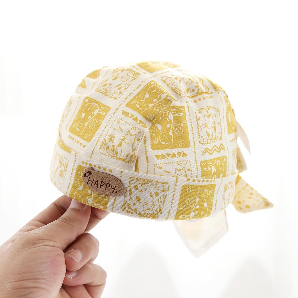 Infant Pirate Hat & Bib Set for 0-6 Months - Unisex Spring/Autumn Style