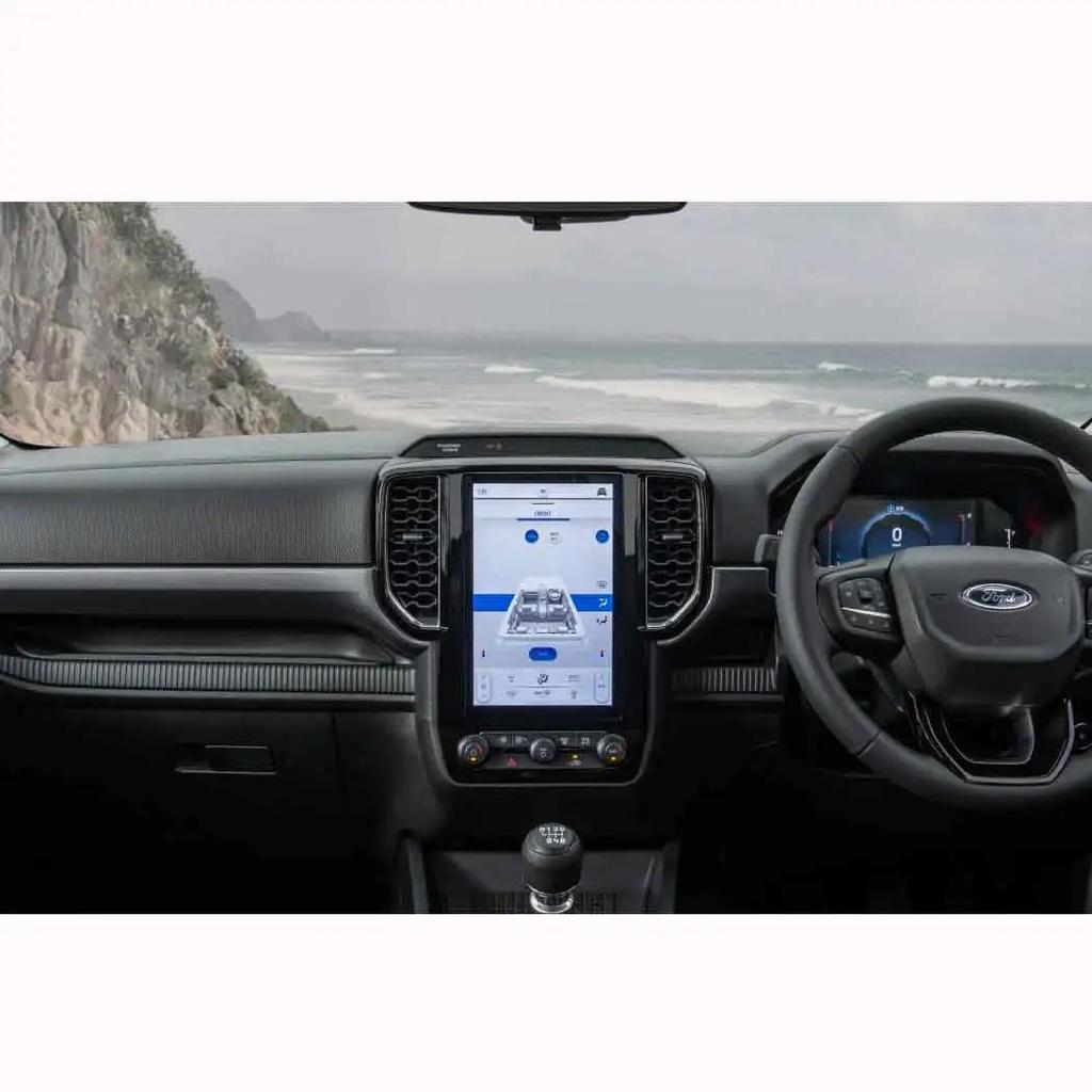 Scratch-Resistant Tempered Film for Ranger/Everest Navigation Console