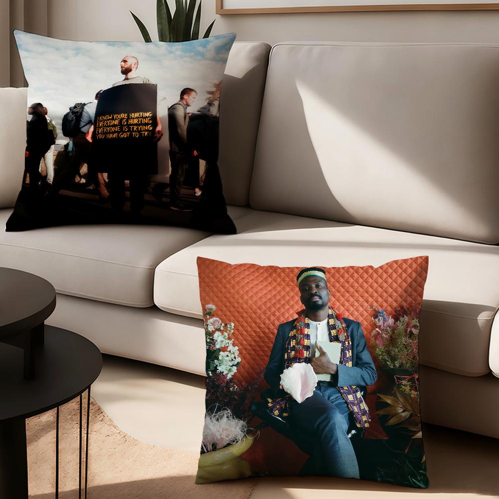 Singer J-Joshua Idehen I Know You Are Hurting Pillow Case Suitable For Bedrooms Living Rooms Cars Home Decoration
