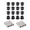 24-Piece Front A-Arm Bushing Set for Honda 09-14 TRX400X, 99-08 Sportrax 400