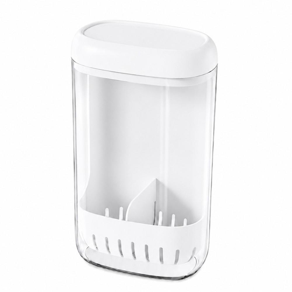 Clear Fresh Keeping Box Scallion Garlic Use Water Culture Container Fridge Storage Box Kitchen Use