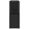 Bookshelf Black 60 x 24 x 63 cm Particleboard