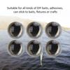 Fishing Lure Eye Epoxy Drop Plastic 3D Rlistic Fishing Eyes for Making Fishing Bait