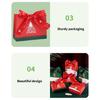 Set of 12 Christmas Holiday Gift Bags Paper Carriers for Christmas Party Favor Festival Christmas Paper Bags With Handle