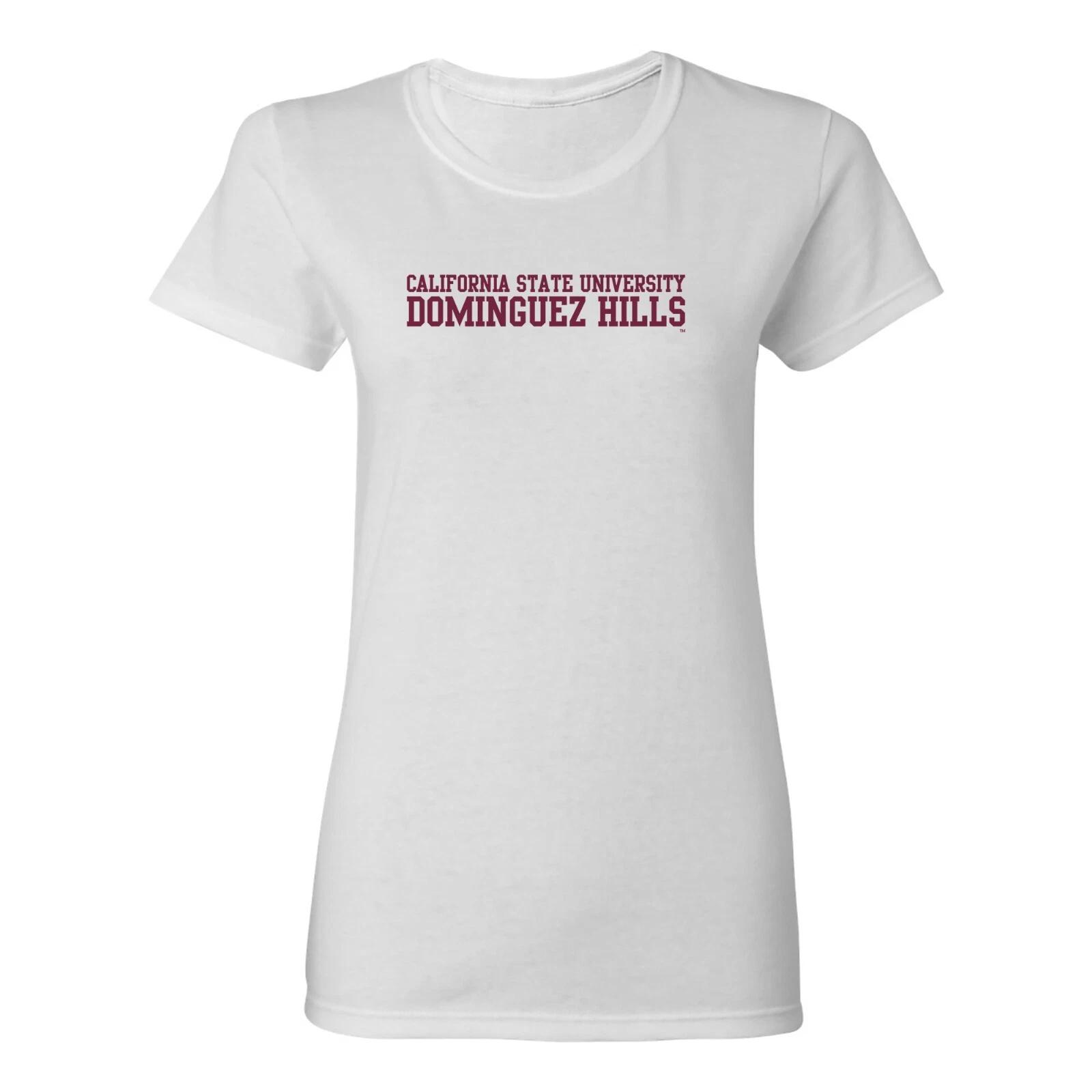 Cal State Dominguez Hills Toros Basic Block Women s T-Shirt - White S