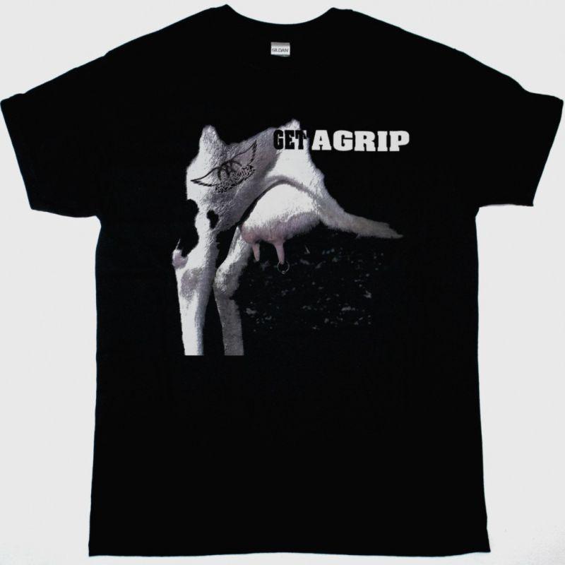 AEROSMITH GET A GRIP TOUR NEW BLACK TSHIRT Unisex T-Shirt Graphic Tee XXL