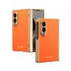 Electroplated Leather Phone Case For Samsung Galaxy Z Fold 8 Wide 5G Z Fold 8 5G Hinge Protective Glass Screen Protector Cover