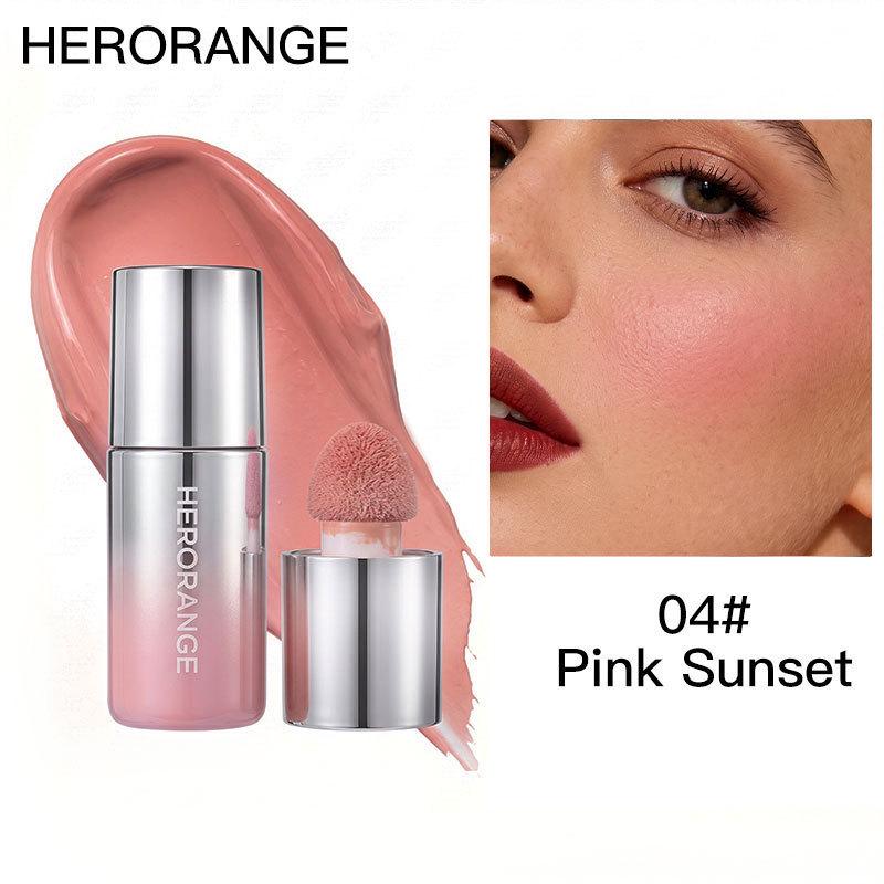 Korean Style Long-Lasting Liquid Blush: Natural, Dewy, Multi-Use Cheek Color