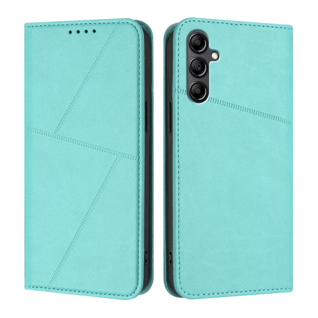 For Samsung Galaxy A17 Wallet Case Magnetic Closure Leather Flip Phone Cover with Stand