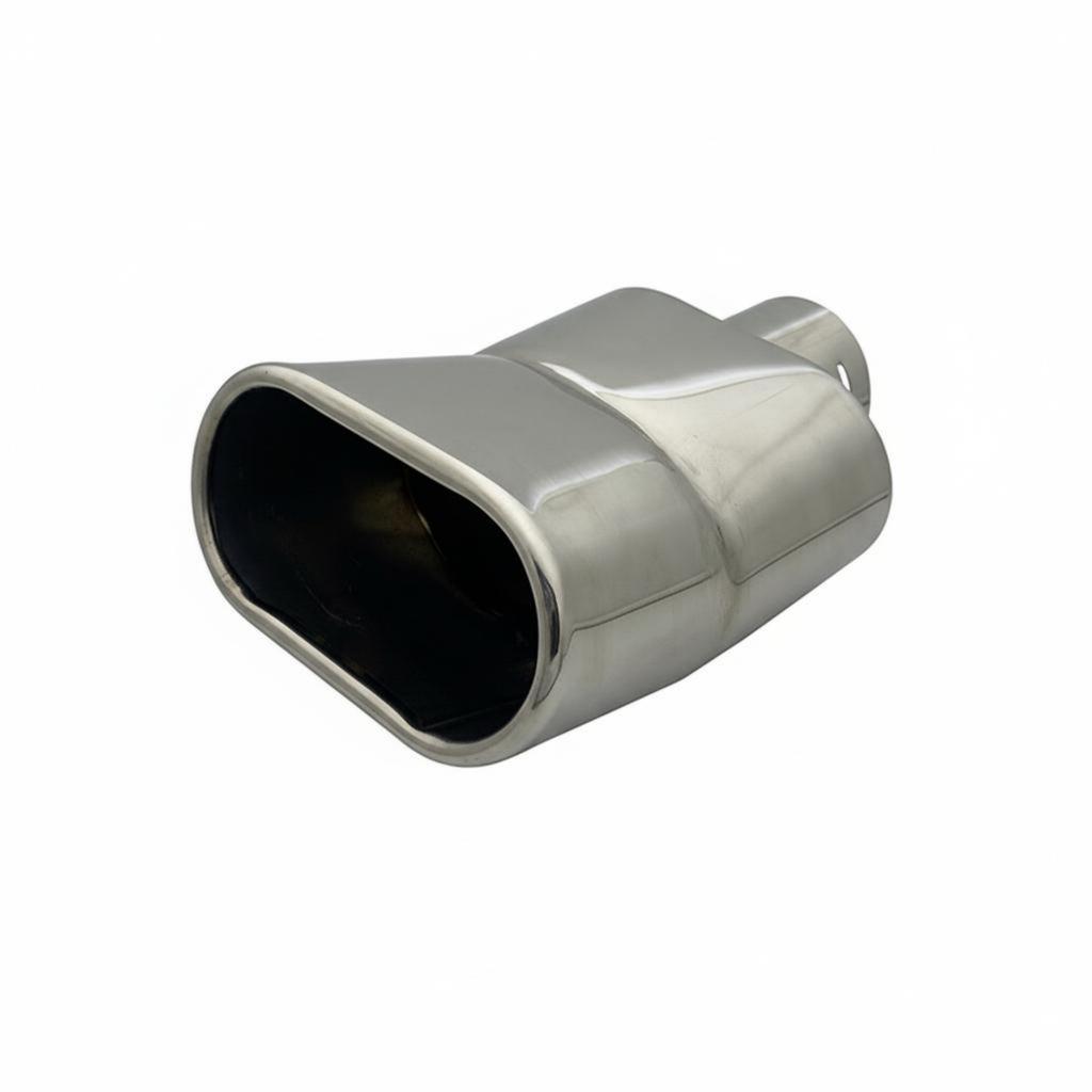 Stainless Steel Exhaust Tip Noise Reduction Stainless Steel Acoustic Damper Tip Universal Tailpipe Cover