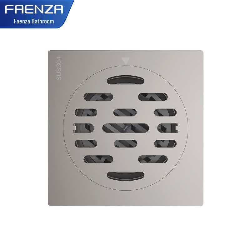 FAENZA 304 Stainless Steel Universal Bathroom Floor Drain