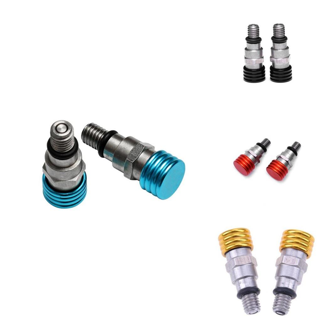 Motocross Fork Air Bleeder Valves M5x08 Fits Showa And Kayaba Forks Durable Stainless Steel