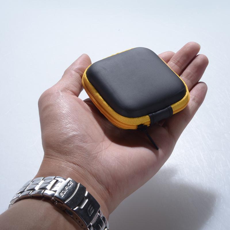 Fashionable Portable Earphone Bag USB Cable Charger Container Key Jewelry Bag Gift for Birthday
