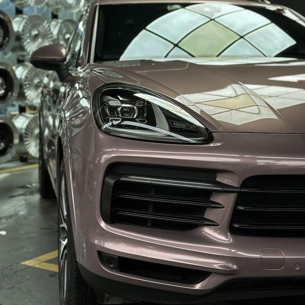 

Car Sticker Ultra Gloss Frozen Berry Color Change Vinyl Film PET Bubble Free Wrapping Car Accessories Auto Self Adhesive Decals 10cmx152cm