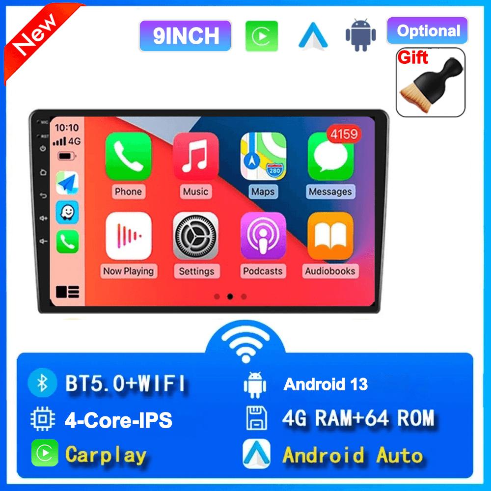 Universal 2 Din Android Car Radio Automotive Multimedia Wireless Carplay GPS Stereo For Volkswagen Nissan Hyundai Kia Toyota For