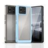Transparente PMMA-Hülle für Asus Zenfone 11 Ultra 10 9 Zenfone11Ultra Zenfone10 Zenfone9 TPU Bunte Hartschalenabdeckung mit weicher Umrandung