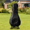 1PC Chiminea Cover, Outdoor Patio Firepit Covers, Chiminea Covers For Outside Dustproof Covers 210D Oxford Clot 122*21*61cm